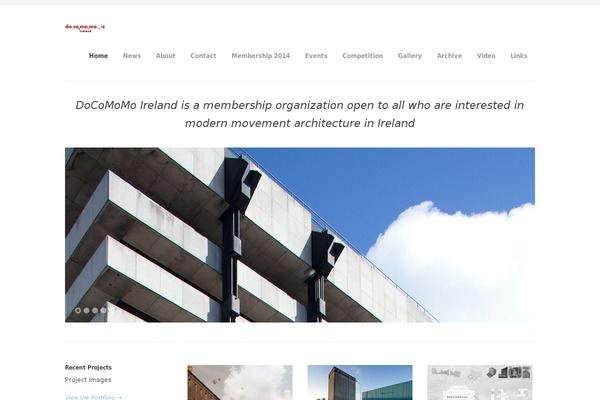 Classica theme site design template sample