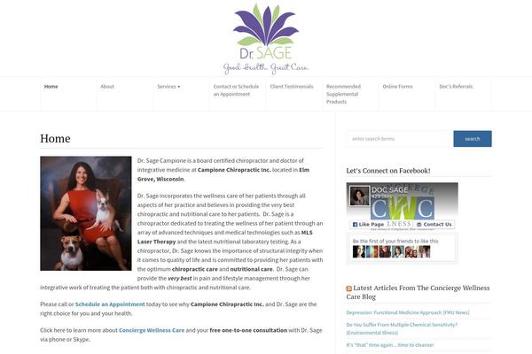 WP-Prosperity theme site design template sample