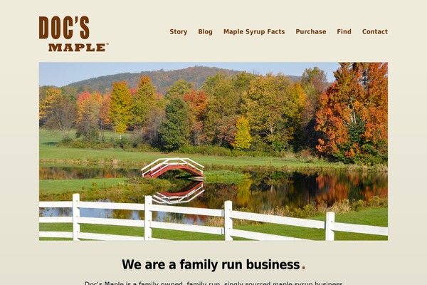 Deck theme site design template sample