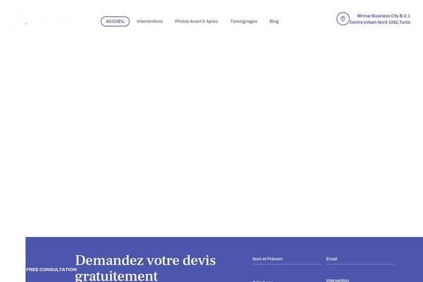 Renewal theme site design template sample
