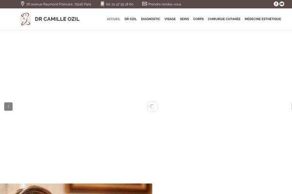 Averon theme site design template sample