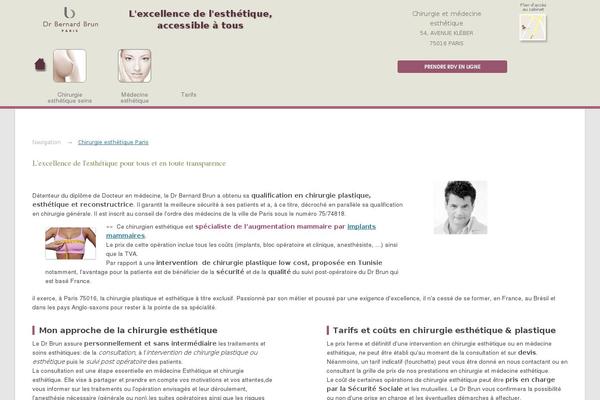 Shapely theme site design template sample