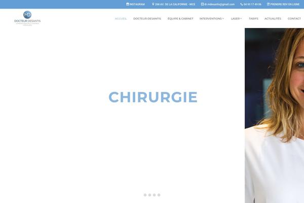 Oxides theme site design template sample