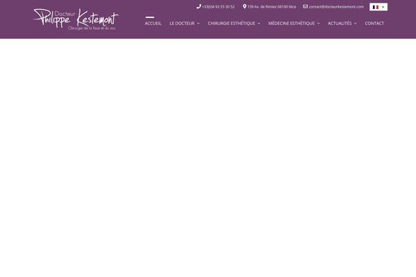 Anga theme site design template sample
