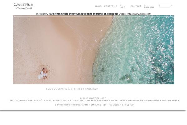 ProPhoto 6 theme site design template sample