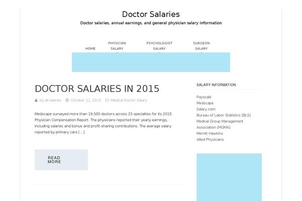 Aileron theme site design template sample