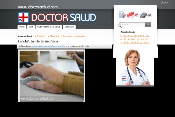 Site using WP Tab Widget plugin