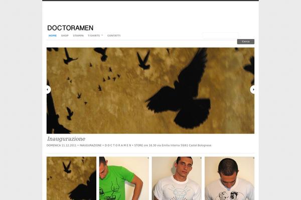 doctoramen.it site used Organic_portfolio_white
