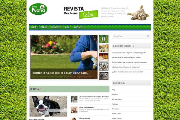 avenue theme site design template sample