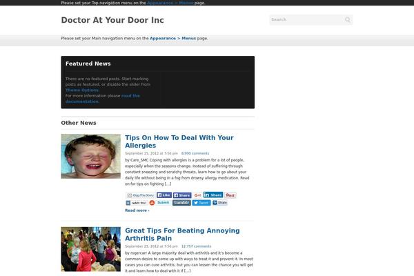 Litepress theme site design template sample