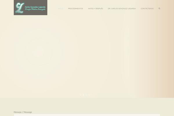 OneLife theme site design template sample