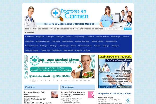 Wp Davinci theme site design template sample
