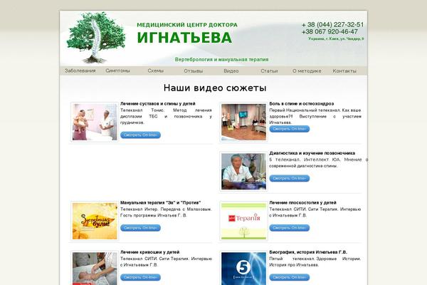 Di theme site design template sample