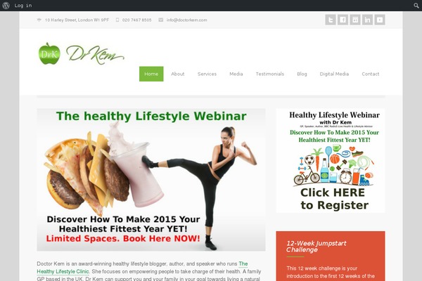 MediCenter theme site design template sample