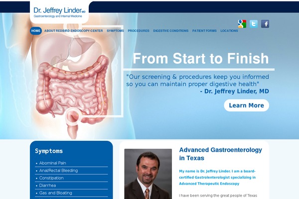 doctorlinder.com site used Linder