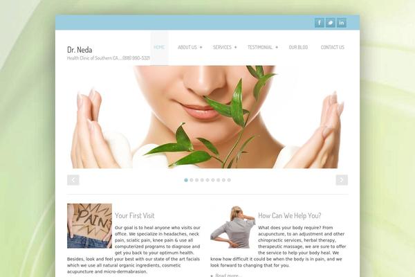 Simplecorp theme site design template sample