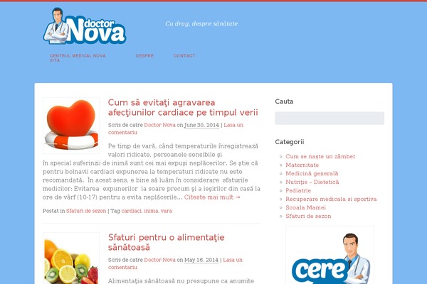 doctornova.ro site used Path