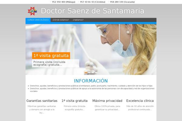 Health theme site design template sample