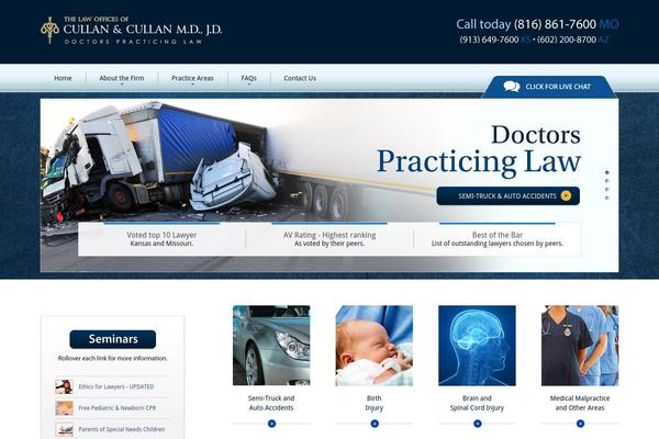 Attorney theme site design template sample
