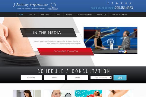 Outreach Pro theme site design template sample