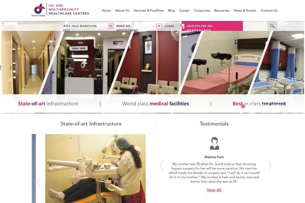 Site using Responsive Navigation plugin