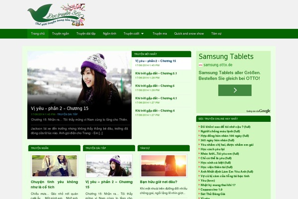 doctruyen theme websites examples
