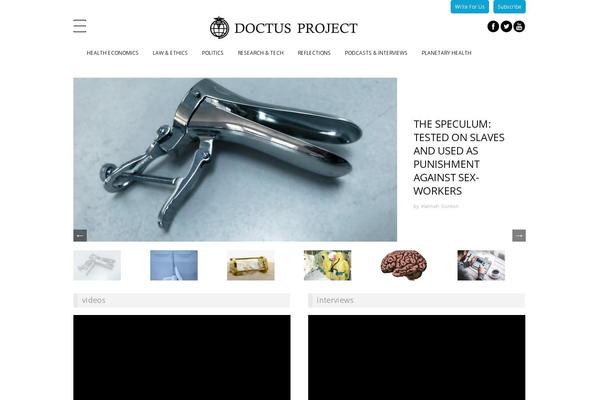 Oxygen Child theme site design template sample