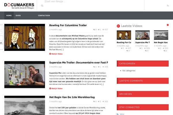 VideoTube theme site design template sample