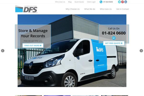 Dfs theme site design template sample