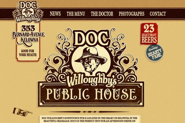 Retro theme site design template sample