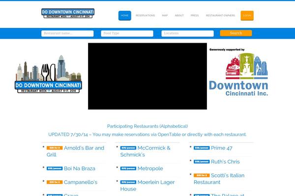 Business Finder theme site design template sample