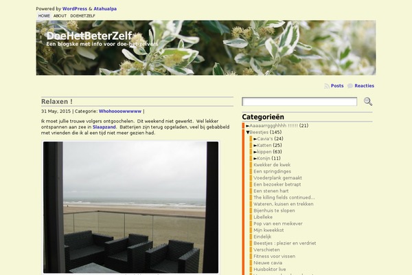 Site using Collapsing Links plugin