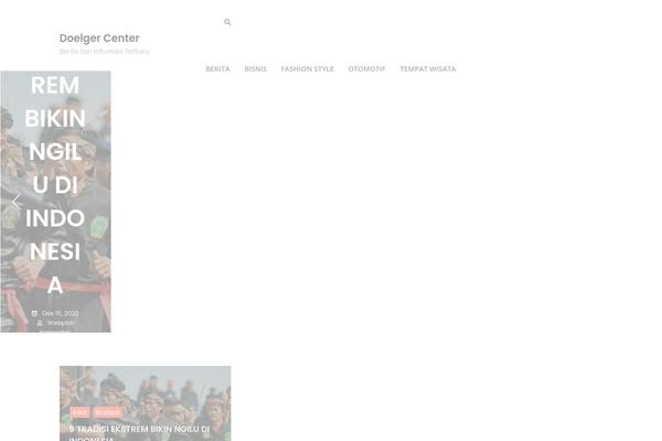 Bosa theme site design template sample