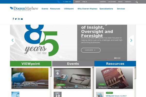 doeren WordPress theme, websites list used doeren theme doeren theme websites examples