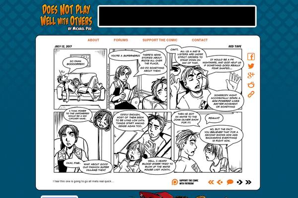 Site using Comic Easel plugin