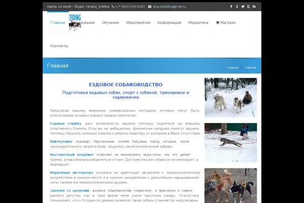 Kora theme site design template sample