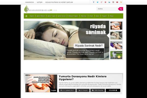 EsenPortal theme site design template sample