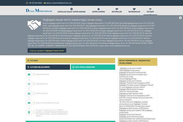 Safirkurumsal theme site design template sample