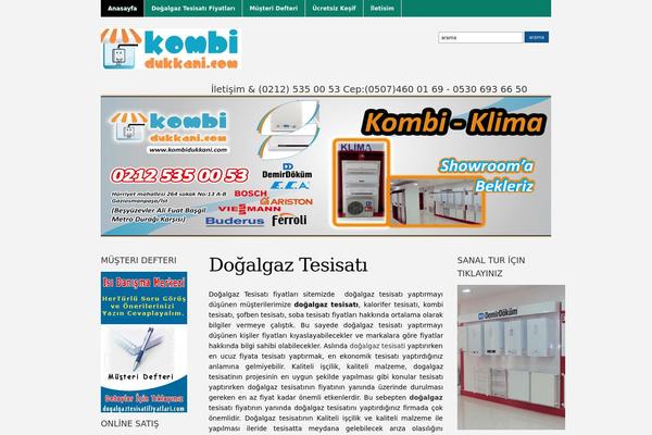 Academica theme site design template sample