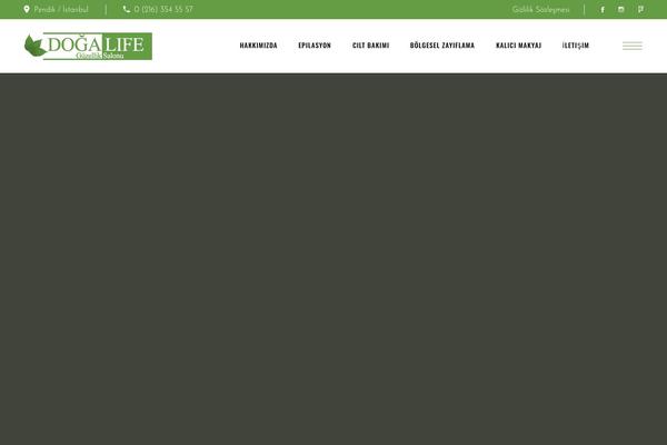 Estelle theme site design template sample