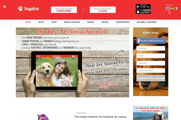 Site using Dessky Responsive Slider plugin