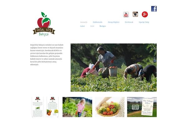 Hatch theme site design template sample