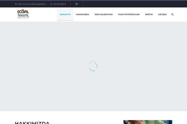 Thegem-child theme site design template sample
