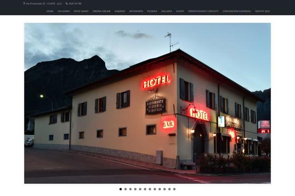 Hillter theme site design template sample