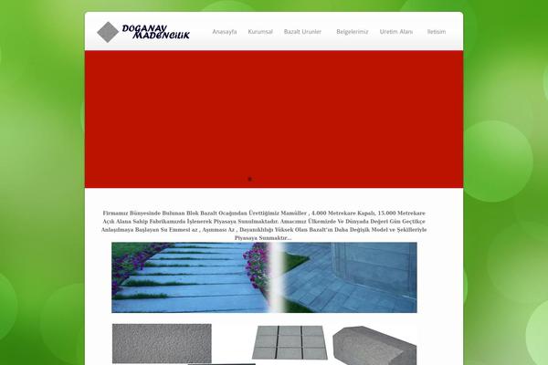 Ecobiz theme site design template sample