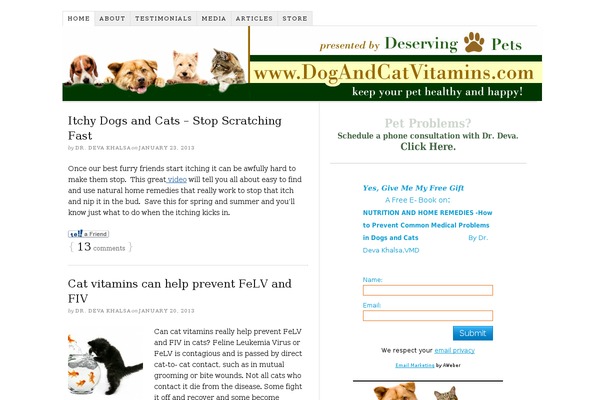 Thesis 1.6 theme site design template sample