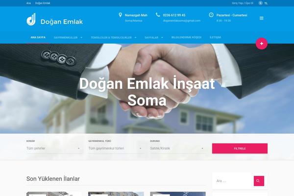 Realsite theme site design template sample