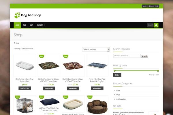 Alterna theme site design template sample