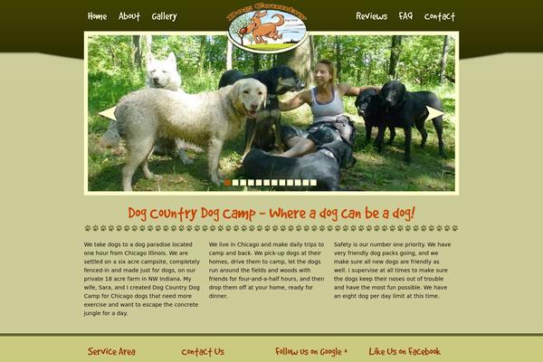Pet theme site design template sample