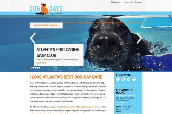 dogdaysatlanta.com site used Iron-man